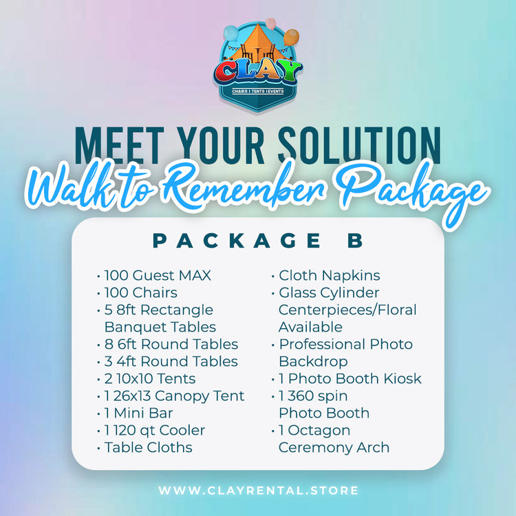 “Walk to Remember“ Package