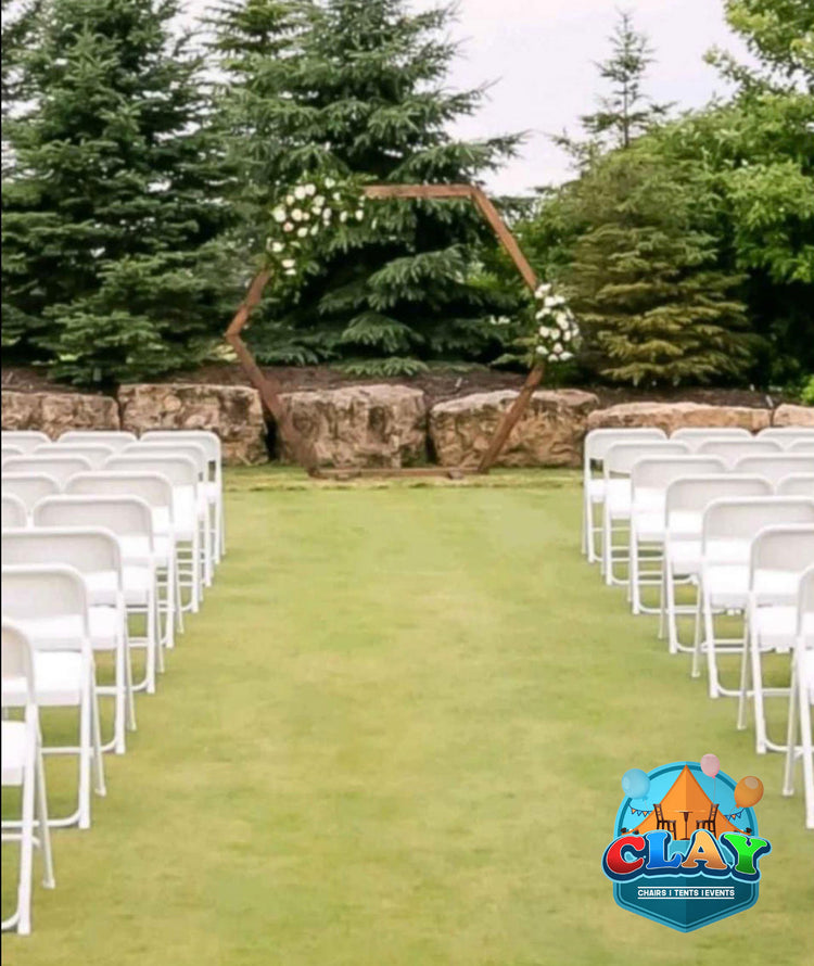Rustic Elegant Hexagonal Backdrop/Arches
